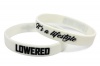 CK-BR955-16 Silicone wristband | LOWERED | white
