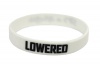 CK-BR955-16 Silicone wristband | LOWERED | white