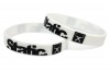 CK-BR955-26 Silicone wristband | STATIC | white