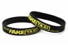 CK-BR955-33 Silicone wristband | Fake Taxi | black