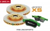 Brake Kit - 4000 Series T3 Slotted and Xtreme Performance Brake Pads (2x DBA42723XS + DB1857XP)