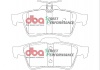 Brake Kit - 4000 Series T3 Slotted and Street Performance Brake Pads (2x DBA42957S + DB2176SP)