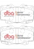 Brake Kit - 4000 Series T3 Slotted and Xtreme Performance Brake Pads (2x DBA42714S + DB1739XP)