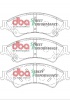 Brake Kit - Street Series En-Shield Plain and Street Performance Brake Pads  (2x DBA2132E + DB2074SP)