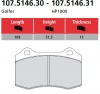 Brembo vervang remblokken - 107.5146.31