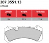 Brembo vervang remblokken - 107.9551.13