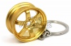 CK-BR055G TE37 wheel keychain (gold)