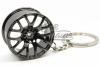 CK-BR057BC 0.01 wheel keychain (black chrome)