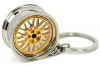 CK-BR059G LM wheel keychain (gold)