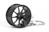 CK-BR060BC 10-arms wheel keychain (black chrome)