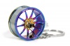 CK-BR060NC 10-arms wheel keychain (neochrome)