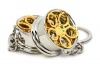 CK-BR061G LR 2.0 wheel keychain (gold)