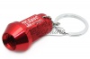 CK-BR201R D1 wheel nut keychain (red)