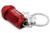 CK-BR201R D1 wheel nut keychain (red)
