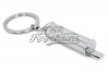CK-BR203 Simple muffler keychain (chrome)