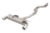 Dual 2.5 inch-3 inch Cat-Back System Varex Muffler, 304 Stainless Steel