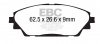 EBC DP42185 Yellowstuff Remblokken
