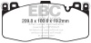 EBC DP52370 Bluestuff Racing Remblokken
