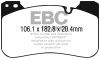 EBC DP82331RP1 Track and Race Brakepads