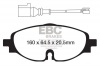 EBC DPX2150 standaard Remblokken