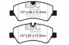 EBC DPX2152 standaard Remblokken
