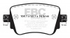 EBC DPX2201 standaard Remblokken