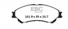 EBC DPX2217 Standaard Remblokken