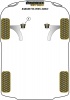 Front Wishbone Inner Bush - Diagr. REF: 1