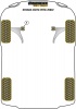 Front Wishbone Inner Bush - Diagr. REF: 1