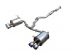 Invidia Cat-back exhaust Q300-Ti - SBCB-14010Q4-Ti - Subaru Impreza WRX