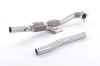 Large Bore Downpipe and Hi-Flow Sports Cat-