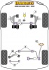 Lower Torque Mount Bracket and Bush, Fast Road  - Diagr. REF: 20