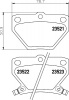 Pedders Brake Pads (Pedders-6700003)