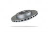 Pedders Slotted Geomet Coated Rotor (Pedders-6203850SGR)