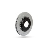 Pedders Two Piece Slotted & Dimpled Geomet Coated Rotor (Pedders-6160089TPL)