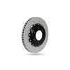 Pedders Two Piece Slotted & Dimpled Geomet Coated Rotor (Pedders-6160089TPR)