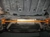 Rear lower suspension bracing