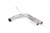 Rear Silencer Bypass Non-Valved (louder) GT-80 Polished Trim
