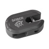Saber 7075 Alloy Winch Shackle Short - Cerakote Grey (SBR-AWSSCG)