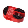 Saber 7075 Alloy Winch Shackle Short - Cerakote Red (SBR-AWSSCR)