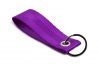 Seat belt strap keychain (Purple)