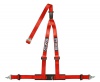 Sparco Racegordel Clubman 3-punts Rood