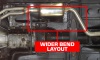 SS010602 - Supersprint Front exhaust - resonated wider bend layout SS010602 - Supersprint Front exhaust - resonated wider bend layout