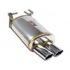 SS044407 - Supersprint Rear exhaust 90x70(For Alpina rear bumper)