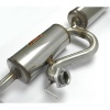 SS151704 - Supersprint Rear exhaust Right 100% Stainless Steel O76 + Left O76