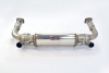 SS243134 - Supersprint Rear exhaust Right + Left Race (replace the OEM catalytic converter)