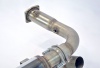 SS243134 - Supersprint Rear exhaust Right + Left Race (replace the OEM catalytic converter)