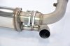 SS243334 - Supersprint Rear exhaust Right + Left Race (replace the OEM catalytic converter)