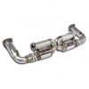 SS244474 - Supersprint Rear exhaust Right - Left Race(Replaces catalytic converter)