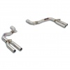 SS246054 - Supersprint Rear pipe kit Right - Left(Muffler delete)